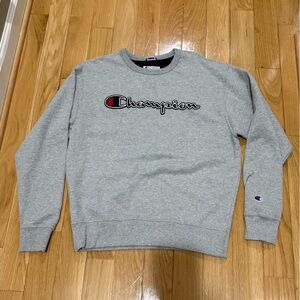 Champion Gray Logo Sweatshirt